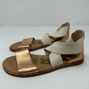 Sorel Women’s Ella II Sandal in Copper/Cream size 8.5